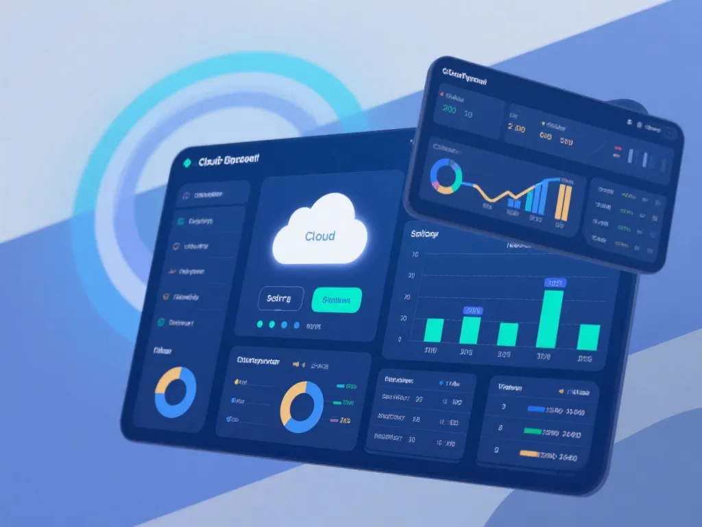 云端算法与智能计划示意